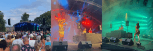 chalfest festival images on stage